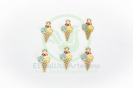 Dije #5 Esmaltado | Helado