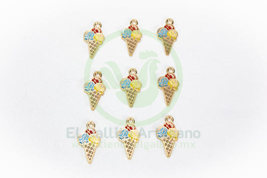 Dije #5 Esmaltado | Helado