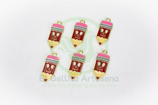 Dije #5 Esmaltado | Lápiz