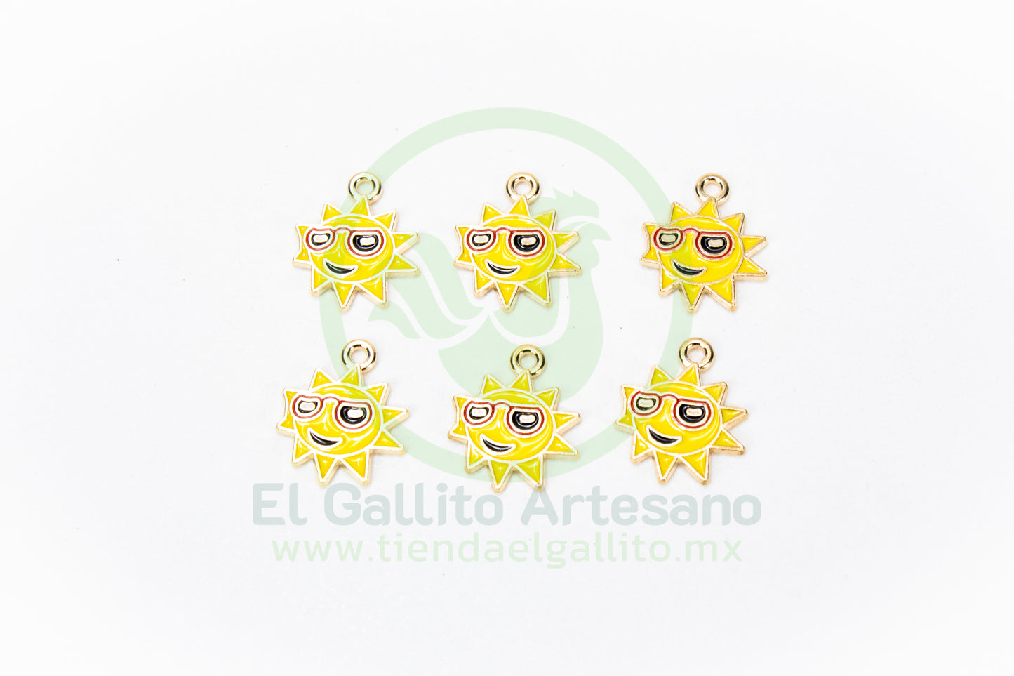 Dije #5 Esmaltado | Playa