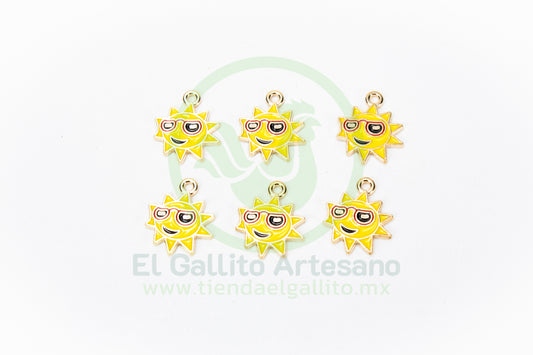 Dije #5 Esmaltado | Playa