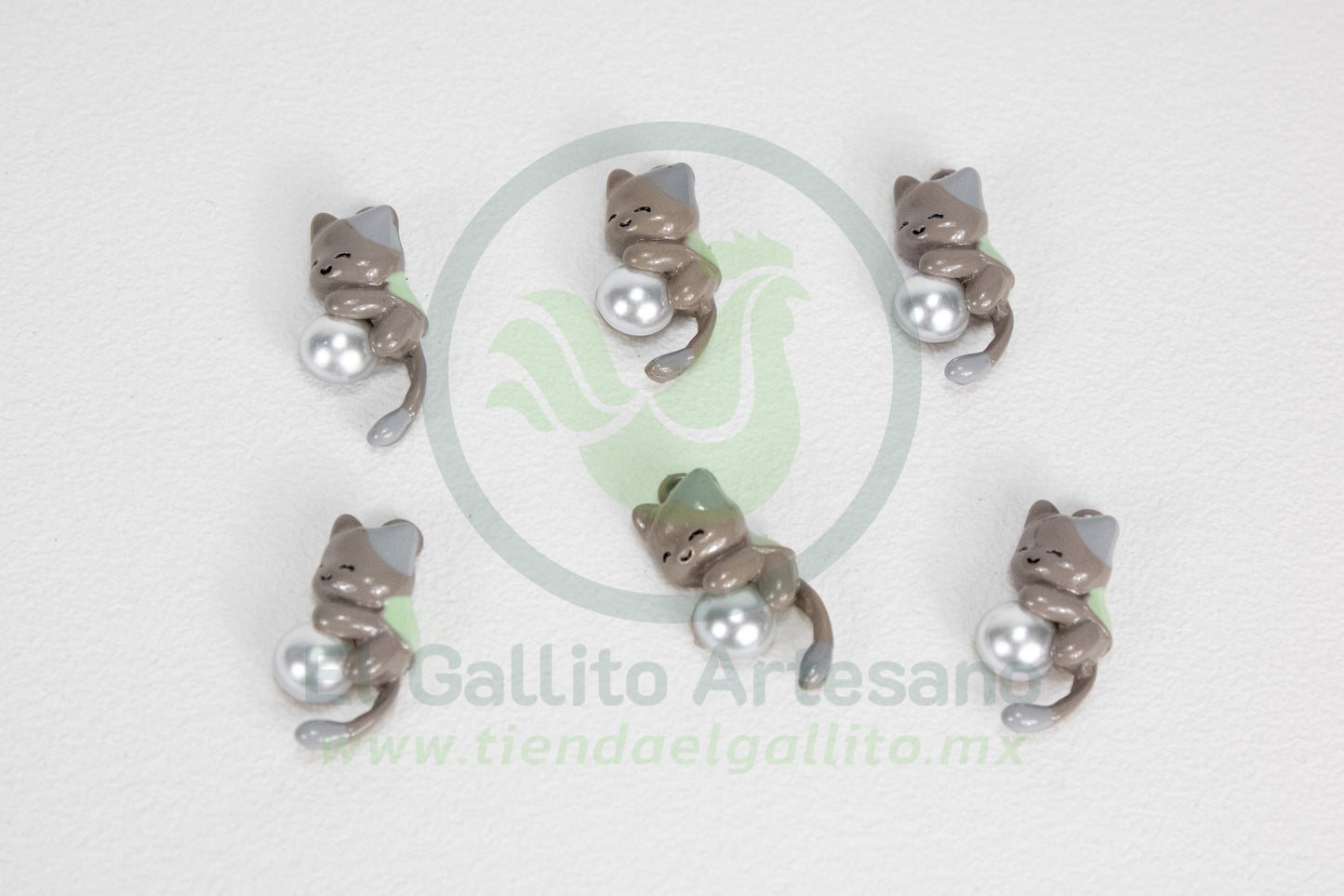 Dije #2 Esmaltado | Gato Perla