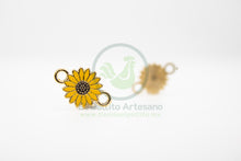 Cargar imagen en el visor de la galería, Flor 3 Girasol CH - Enlazador Metal
