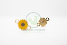 Cargar imagen en el visor de la galería, Flor 3 Girasol CH - Enlazador Metal
