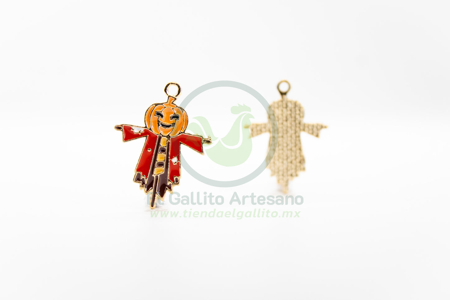 Espantapájaros Calabaza - Dije Metal Halloween