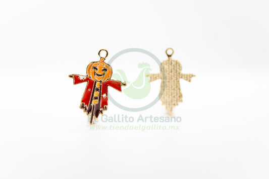 Espantapájaros Calabaza - Dije Metal Halloween