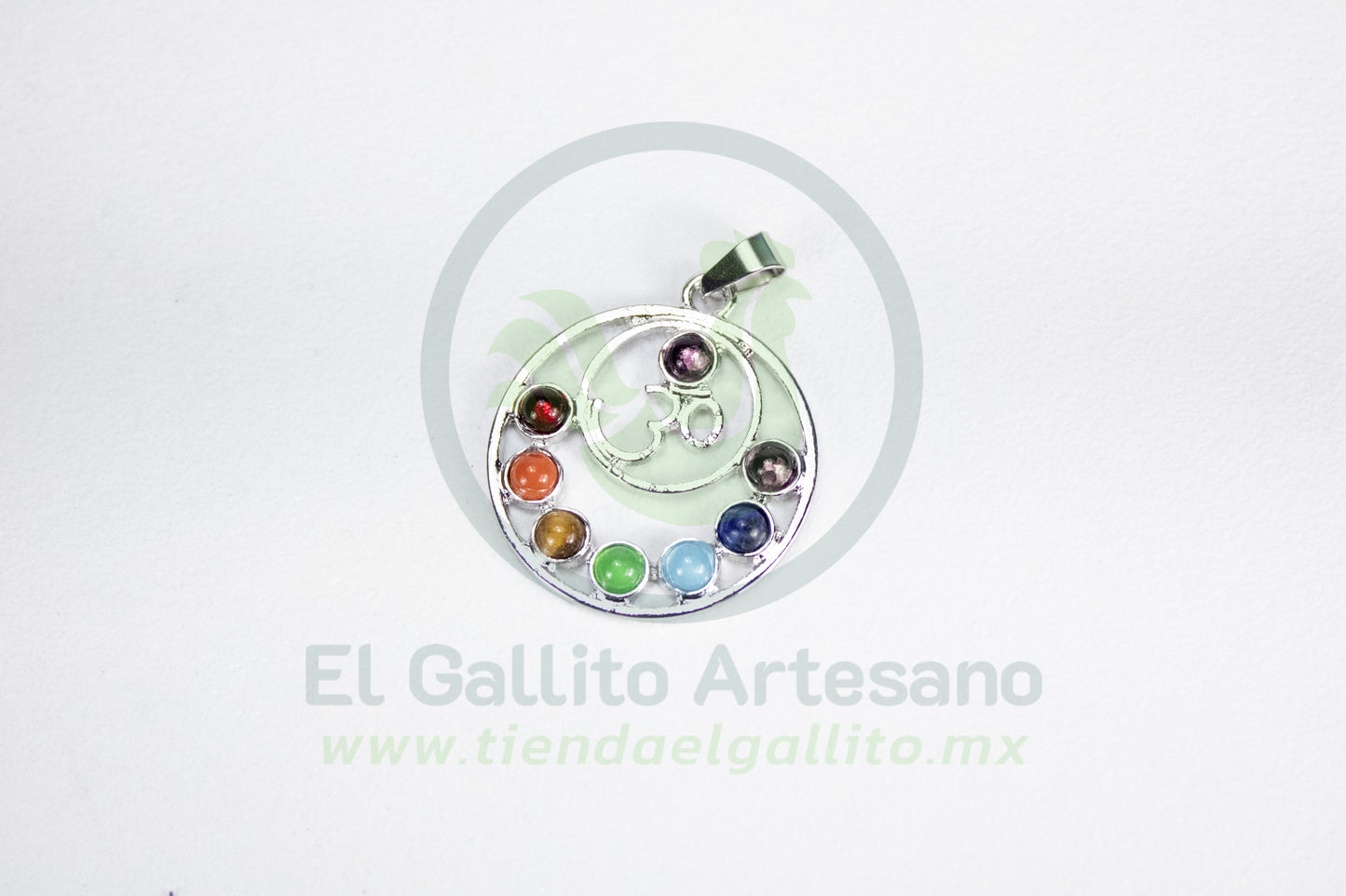 Dije #11 Piedra 7 Chakras