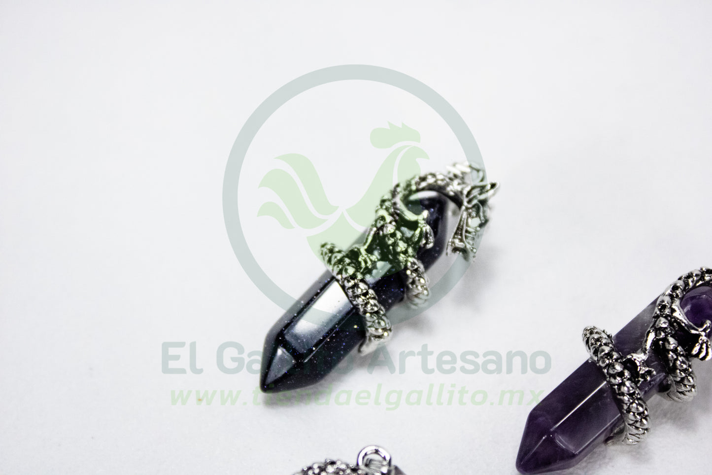 Dije #13 Piedra Obelisco Dragon