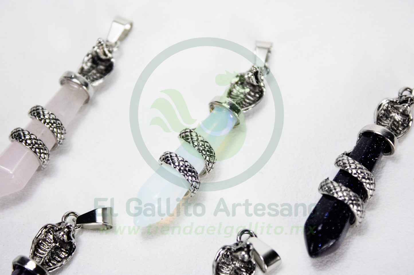 Dije #14 Piedra Obelisco Cobra