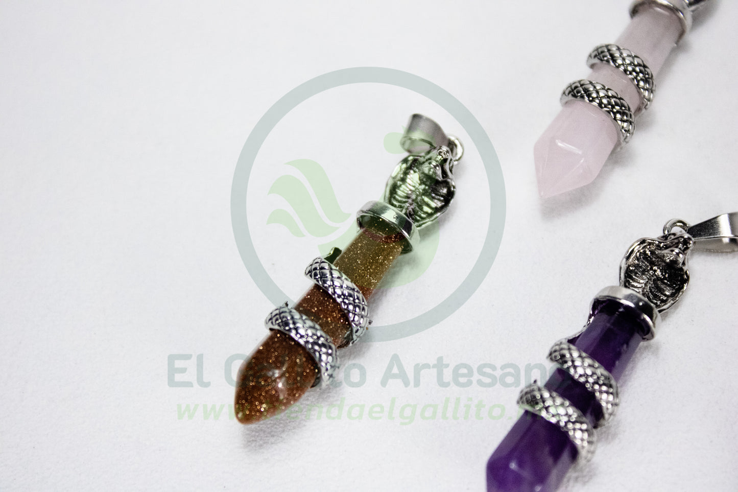 Dije #14 Piedra Obelisco Cobra