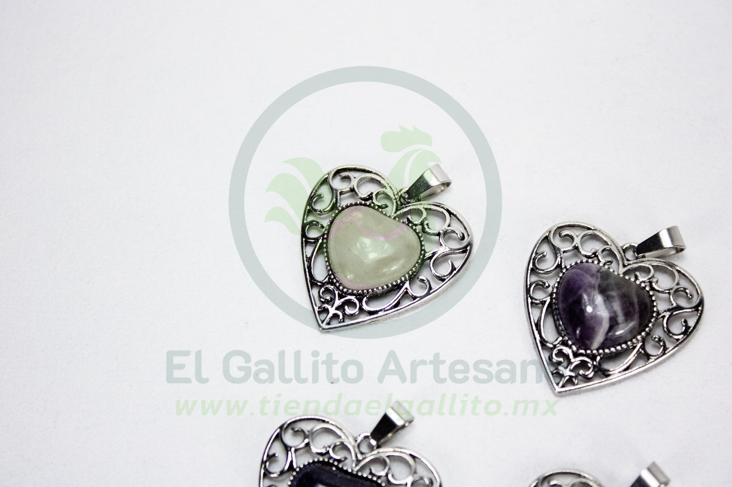 Dije #15 Piedra Corazon