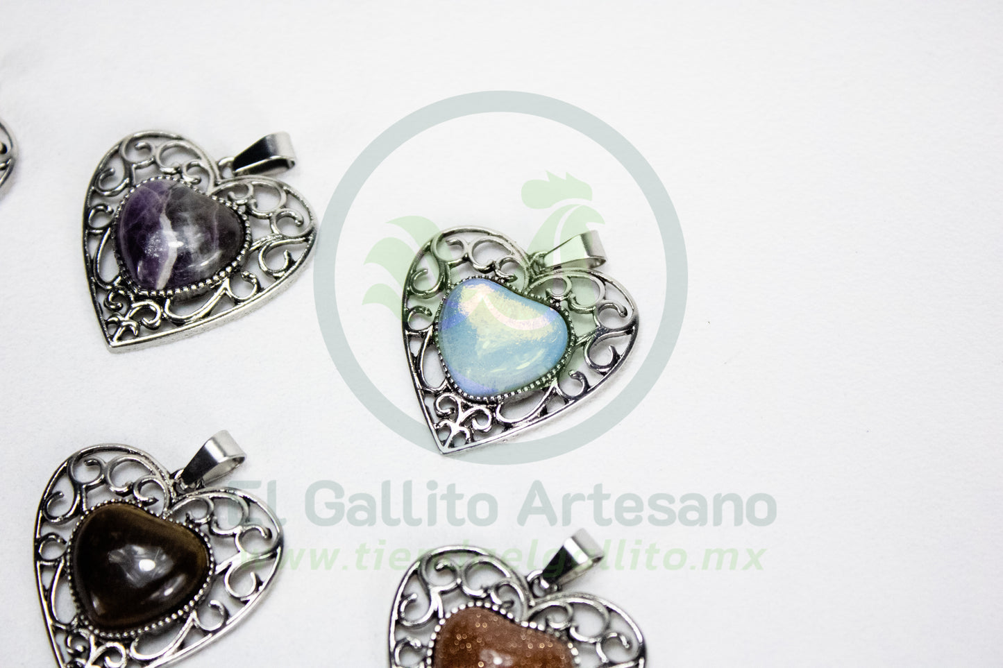 Dije #15 Piedra Corazon