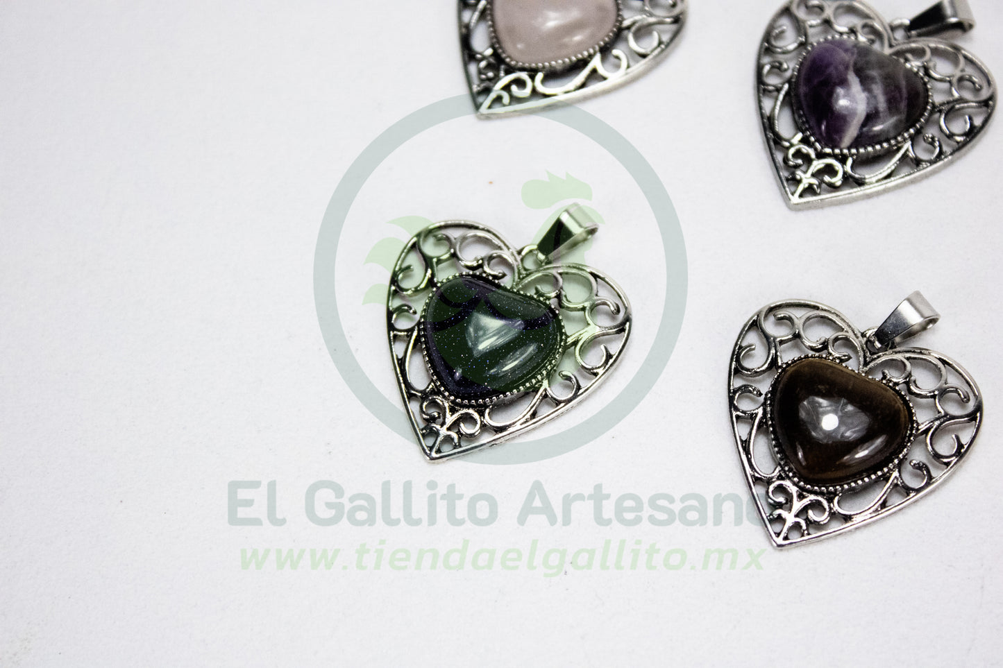 Dije #15 Piedra Corazon