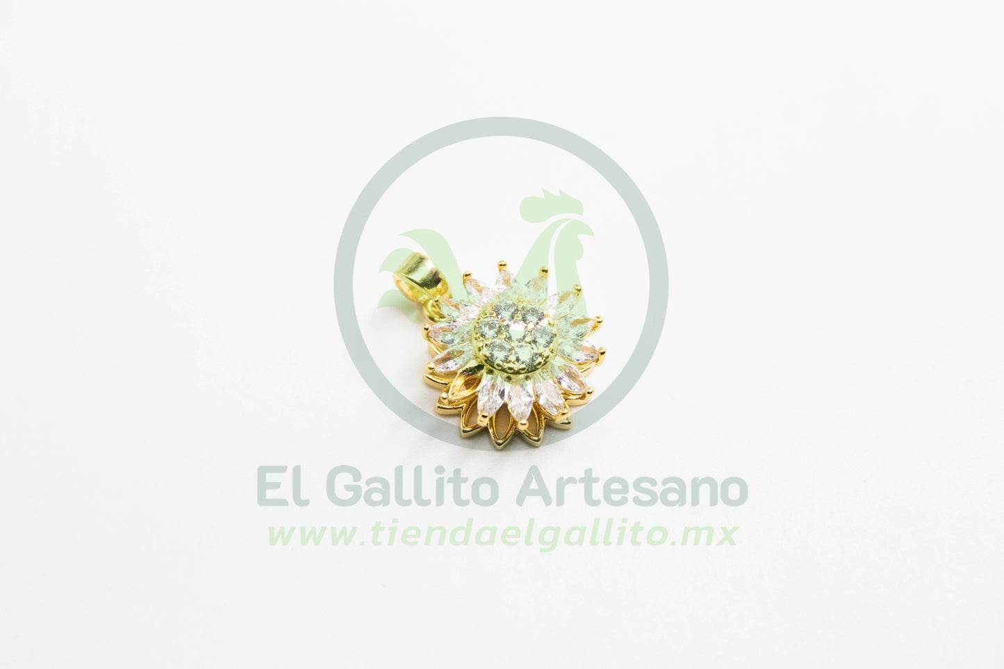 Dije Zirconia #163 | Margarita Giratorio
