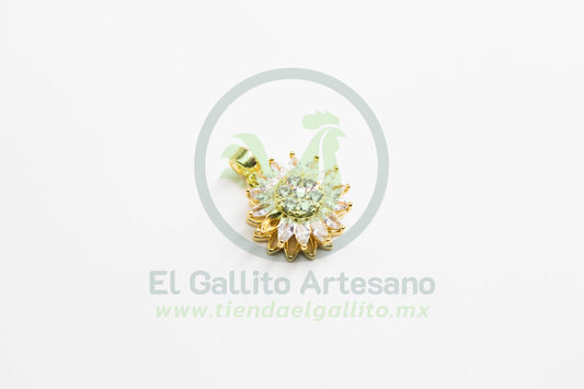 Dije Zirconia #163 | Margarita Giratorio