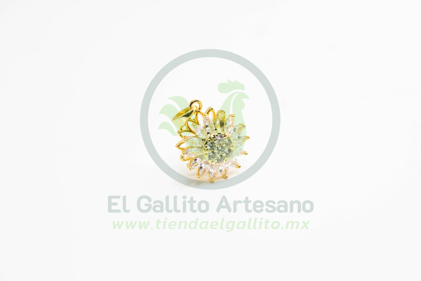 Dije Zirconia #163 | Margarita Giratorio