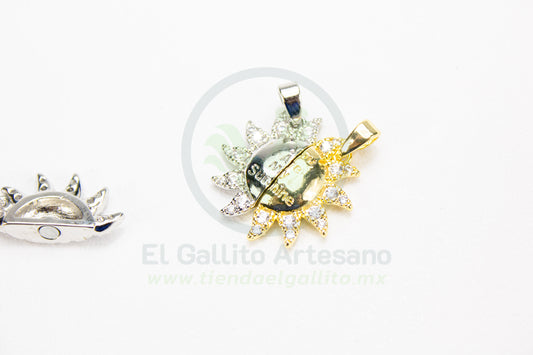 Dije Zirconia #264 | You Are My Sunshine Sol 2pz