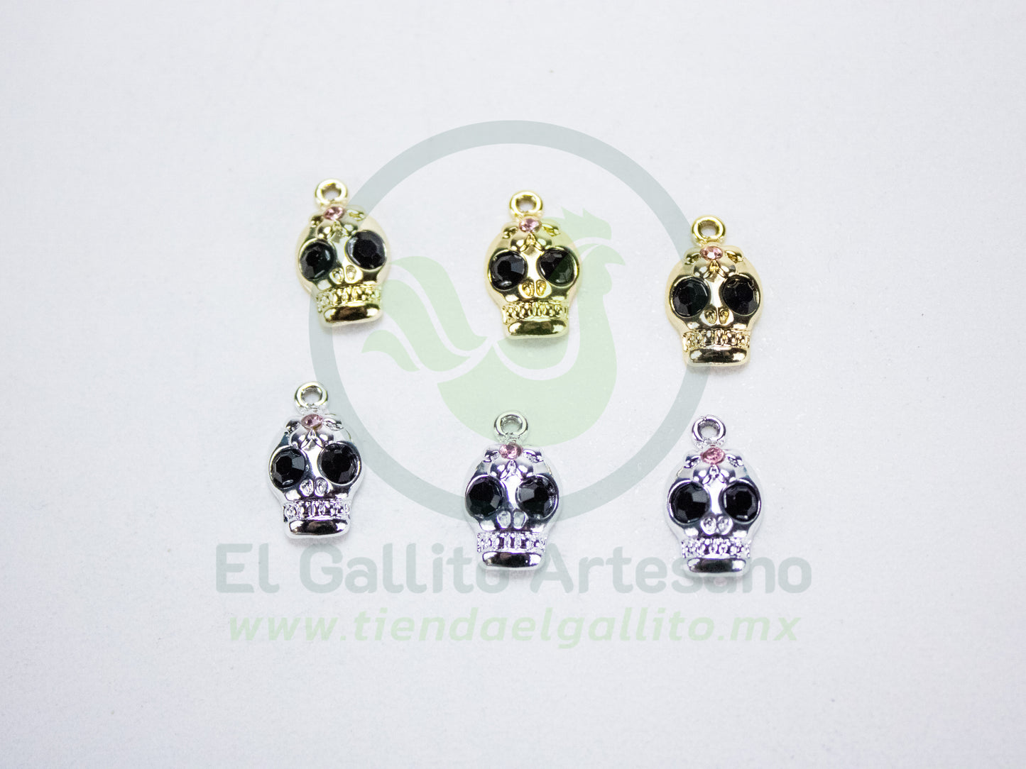 Dije #1 Esmaltado | Calavera