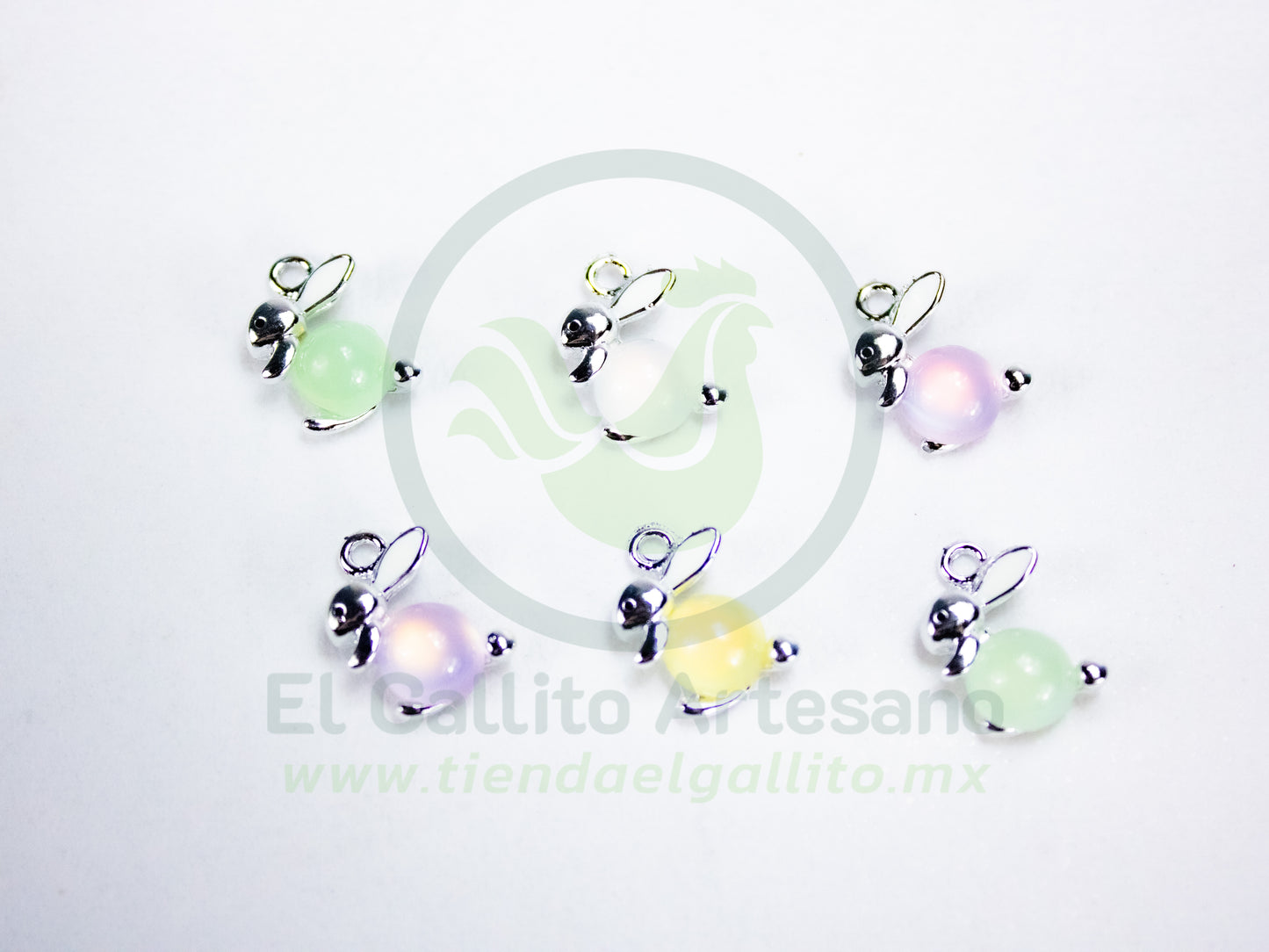 Dije #1 Esmaltado | Conejo