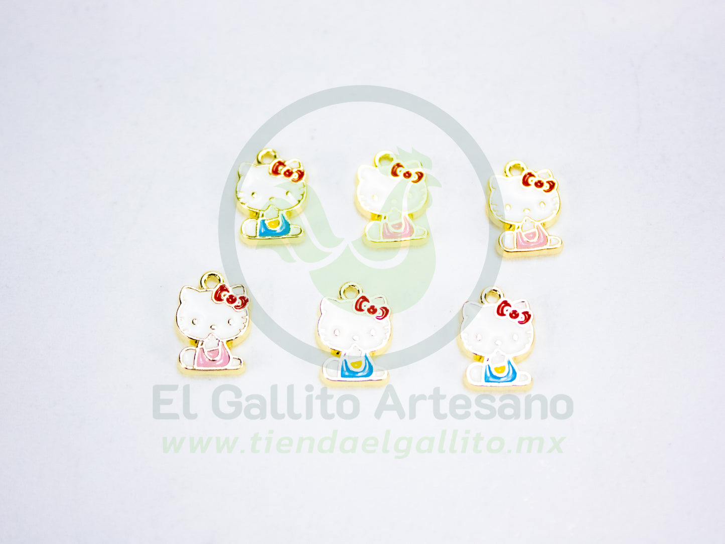 Dije #1 Esmaltado | Hello Kitty