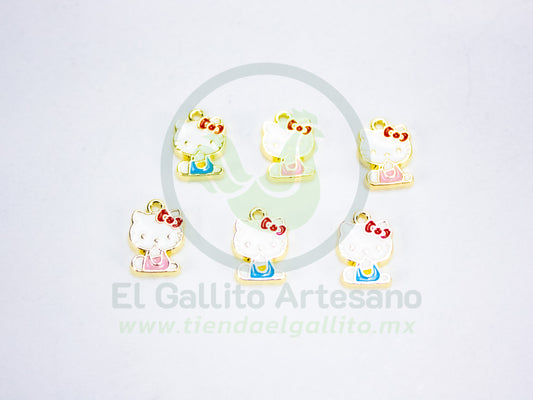 Dije #1 Esmaltado | Hello Kitty