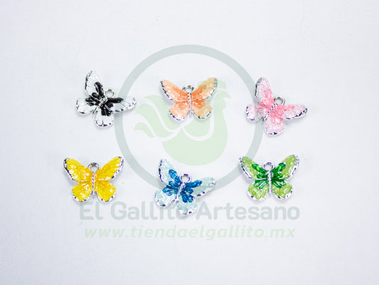 Dije #1 Esmaltado | Mariposas