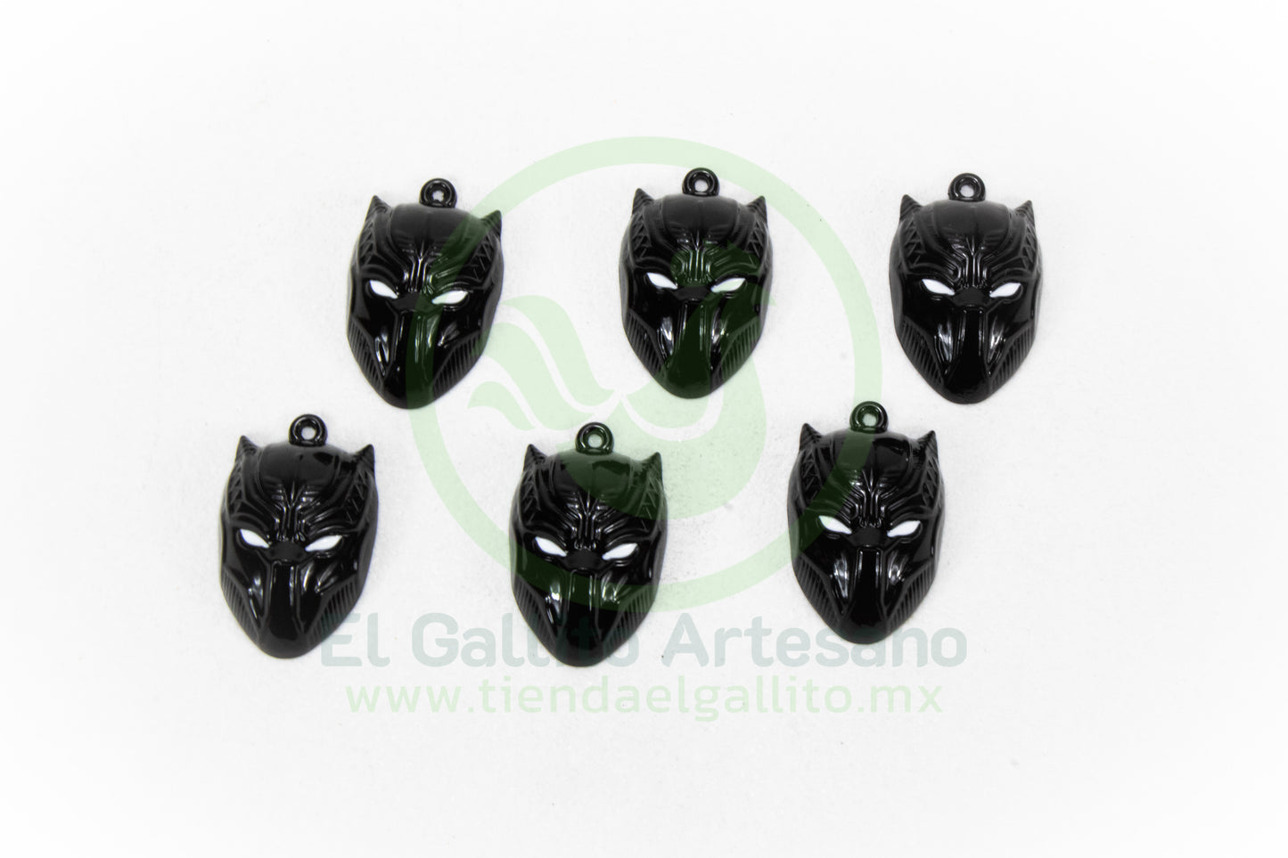 Dije #1 Esmaltado | Black Panther