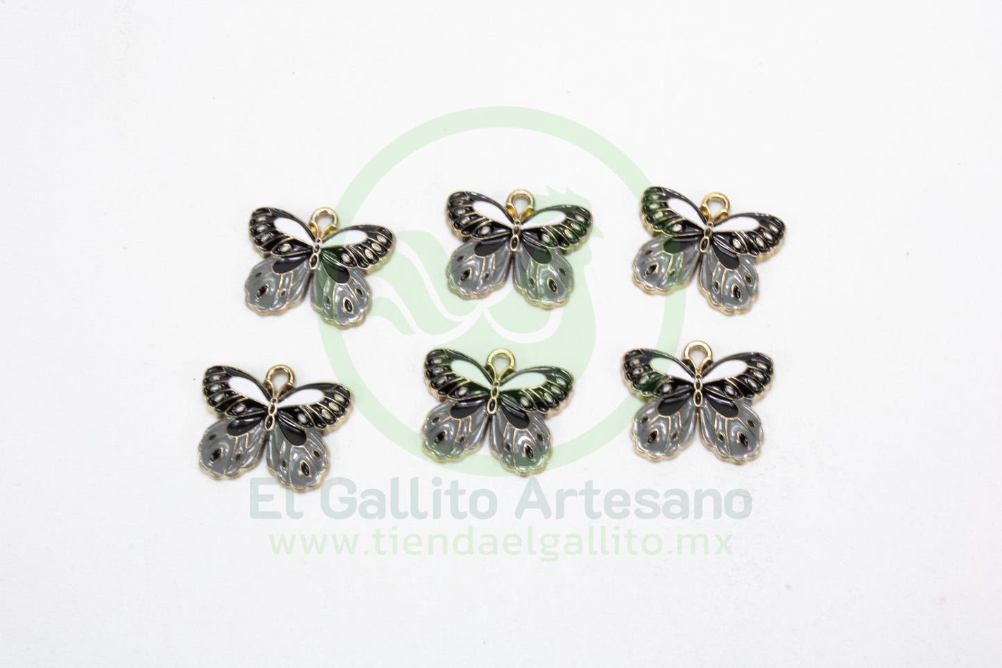 Dije #1 Esmaltado | Mariposa