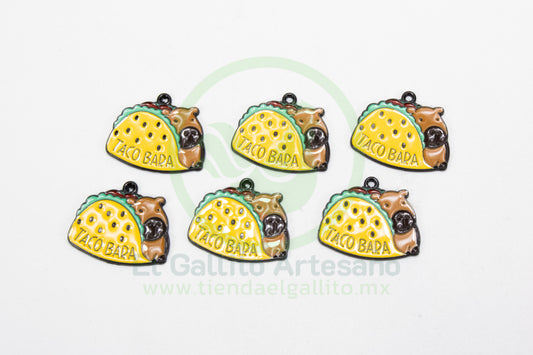 Dije #1 Esmaltado | Taco Bara