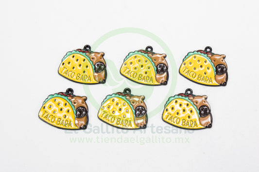 Dije #1 Esmaltado | Taco Bara