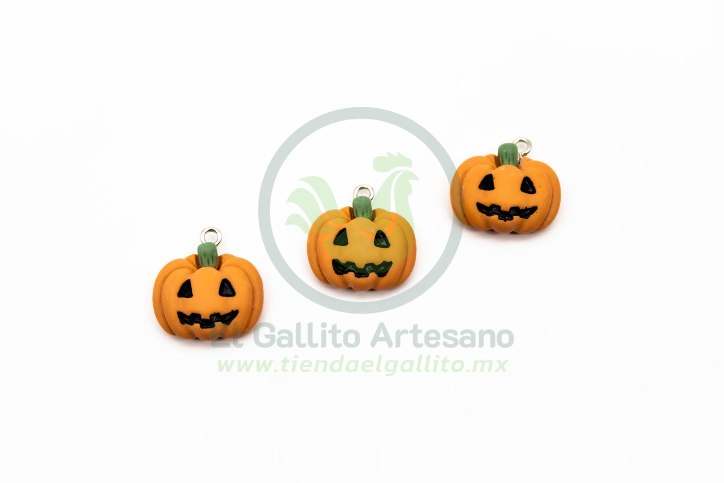 Calabaza Grande - Dije Acrílico Halloween