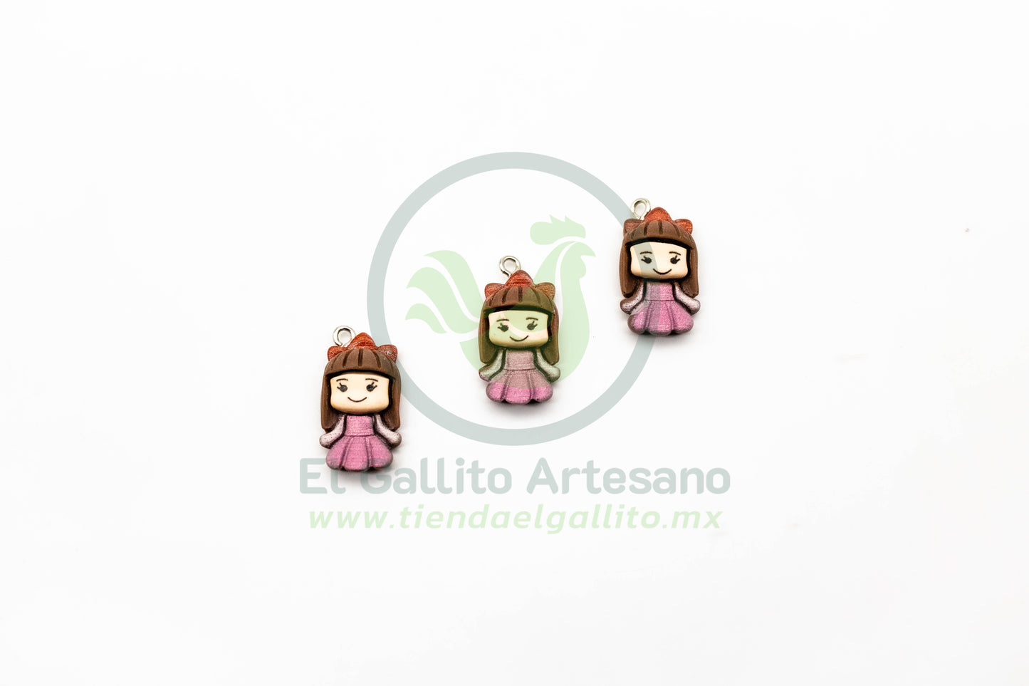 Niña 5 - Dije Acrílico