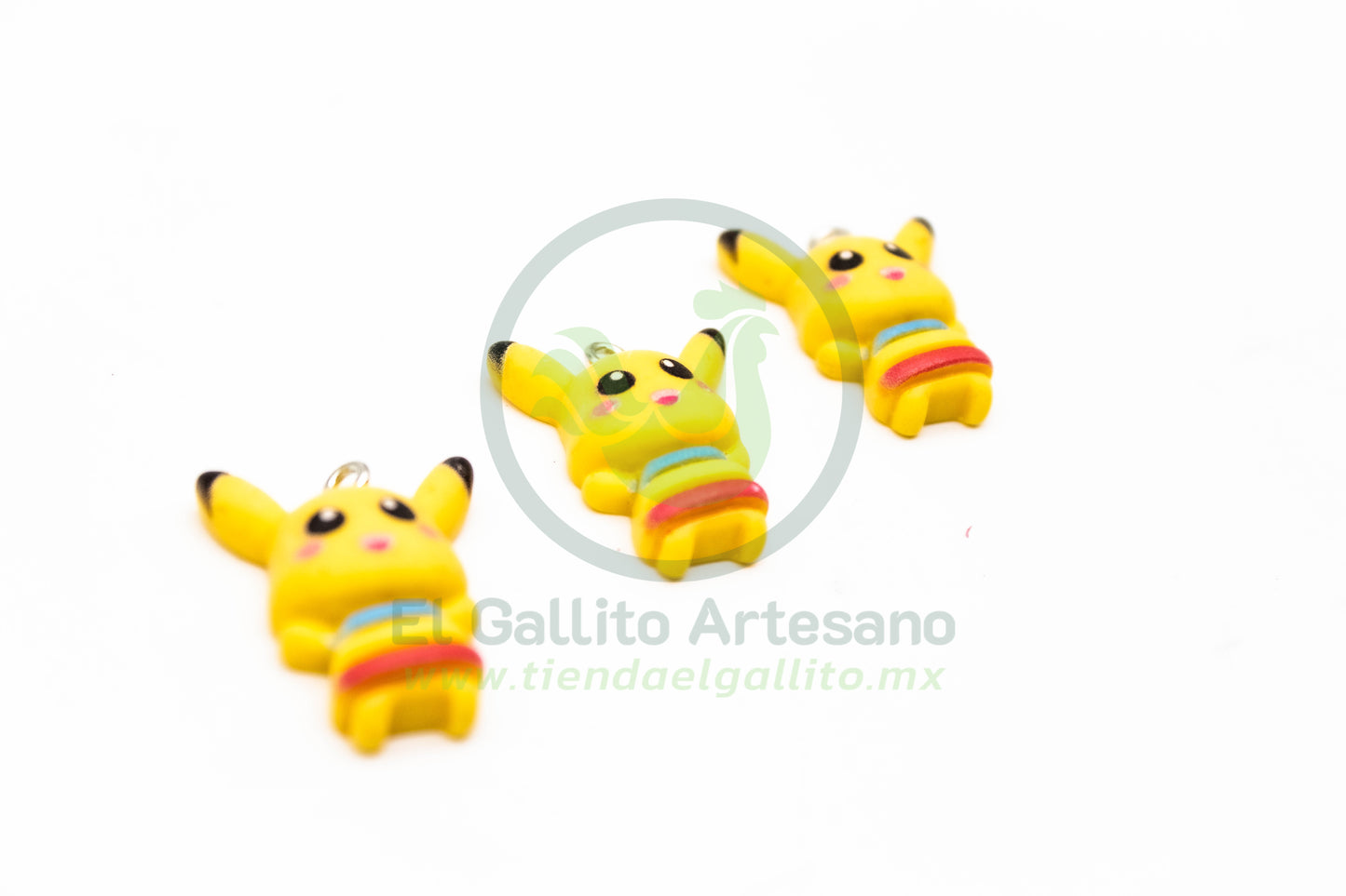 Pikachu Colores - Dije Acrílico