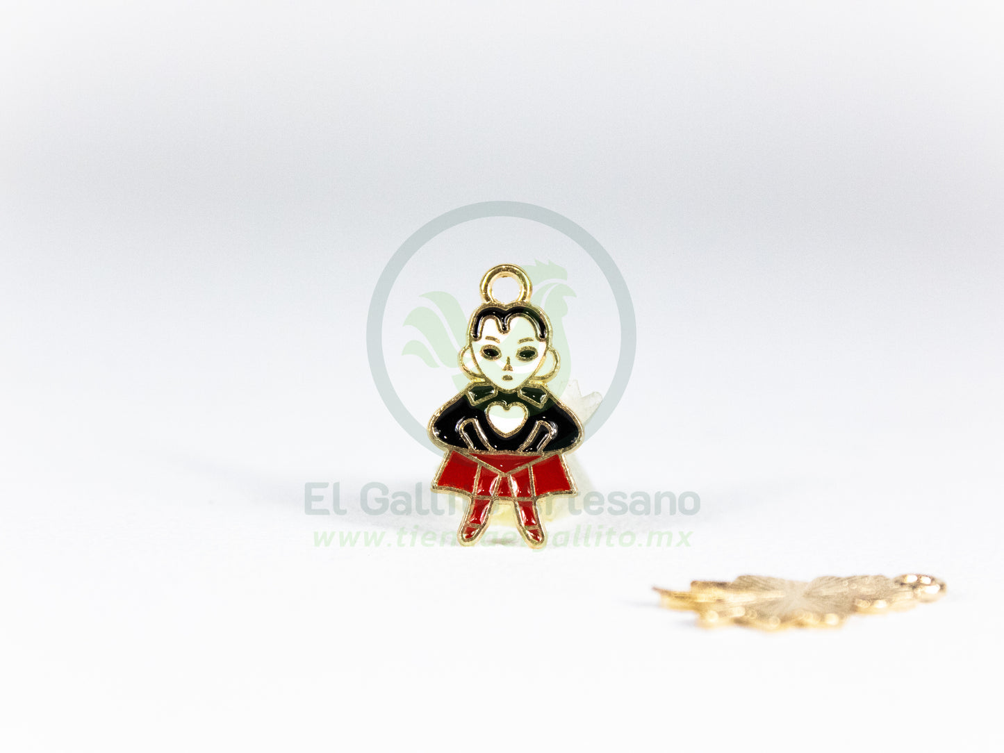 Drácula Col - Dije Metal Halloween