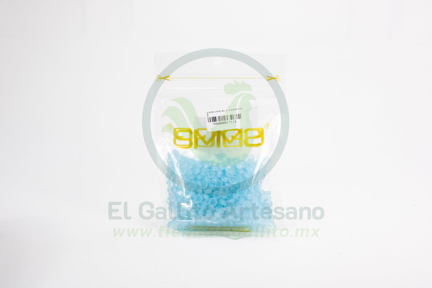 Dona Cristal 3*6 6mm #143B | Azul Turquesa