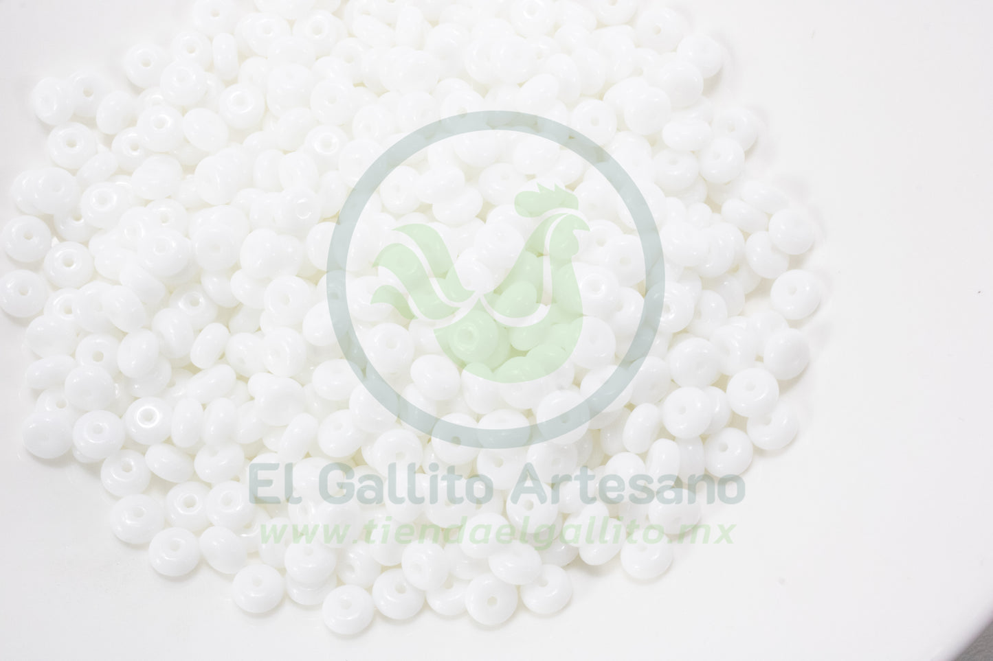 Dona Cristal 3*6 6mm #41 | Blanco Mate