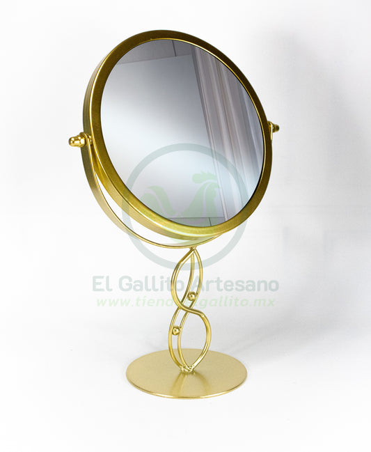 Espejo Base 25-1 #10 | Círculo Ondas