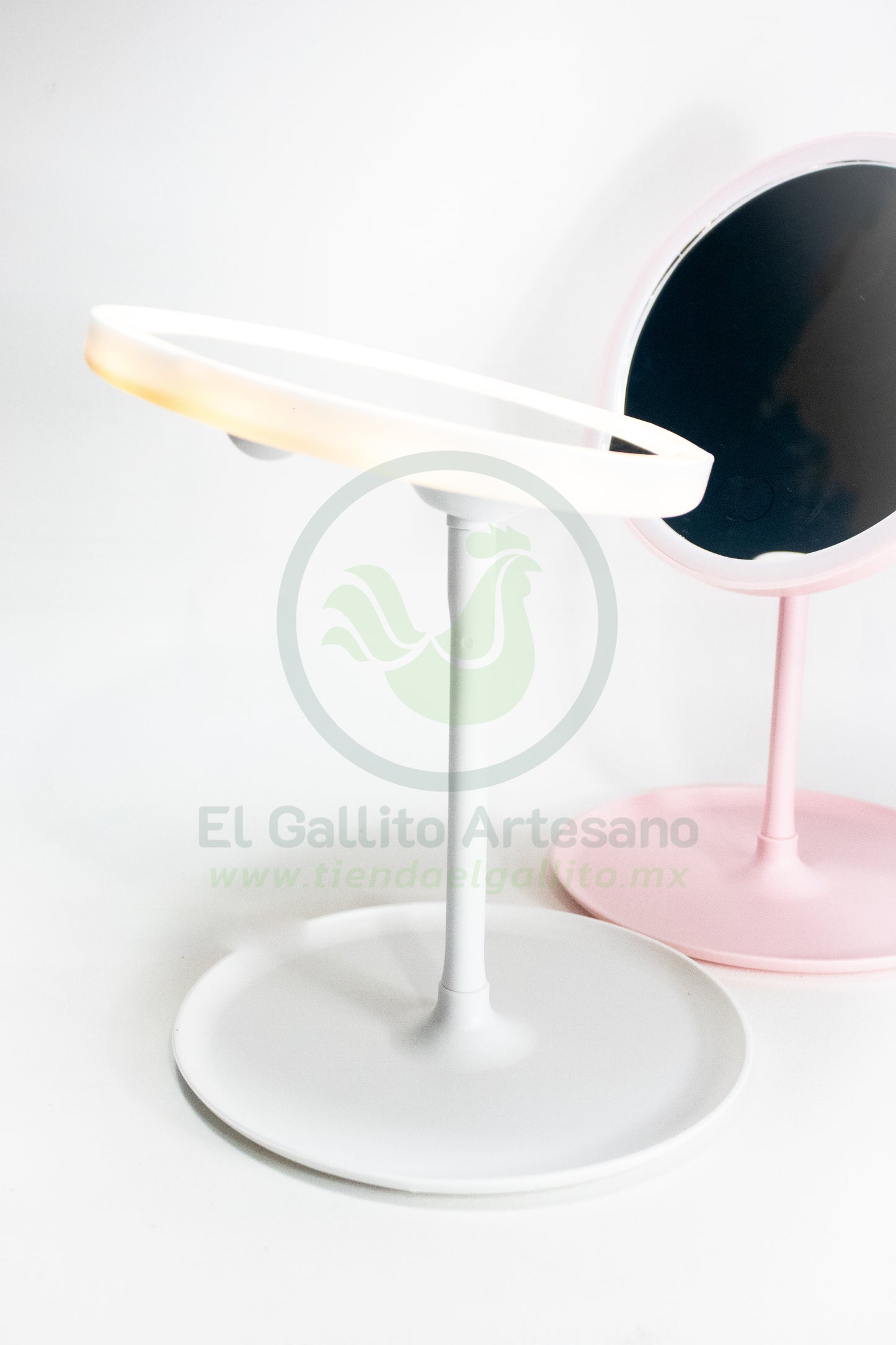 Espejo Base 25-1 #2 | Círculo Iluminado