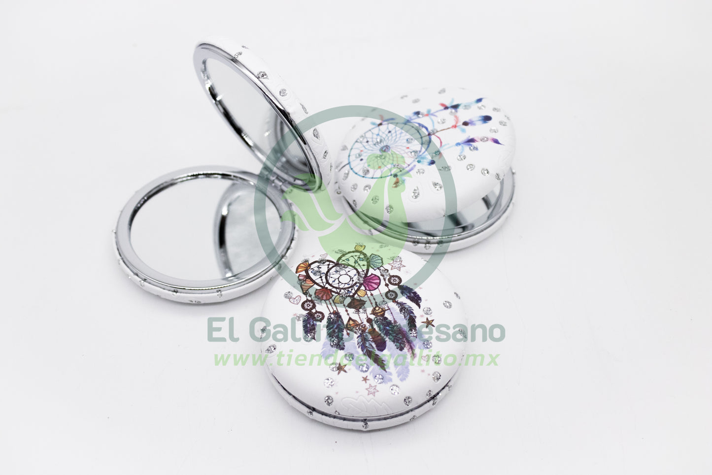 Espejo Circular MD3 | Atrapasueños Blanco