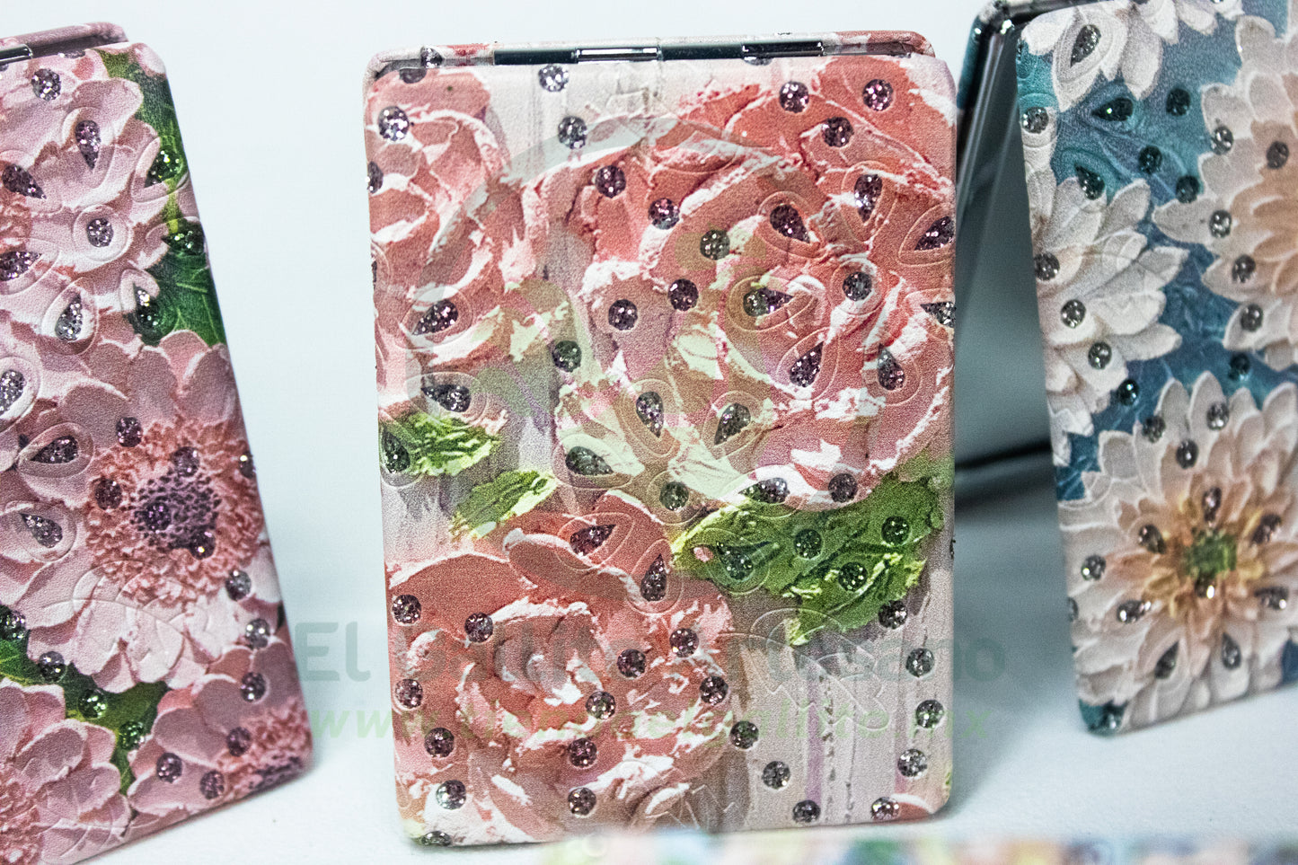 Espejo Cuadrado 25-1 #10 | FLores