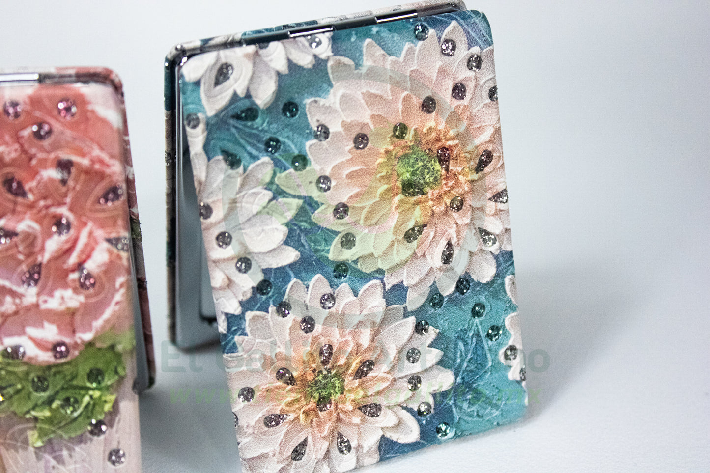 Espejo Cuadrado 25-1 #10 | FLores