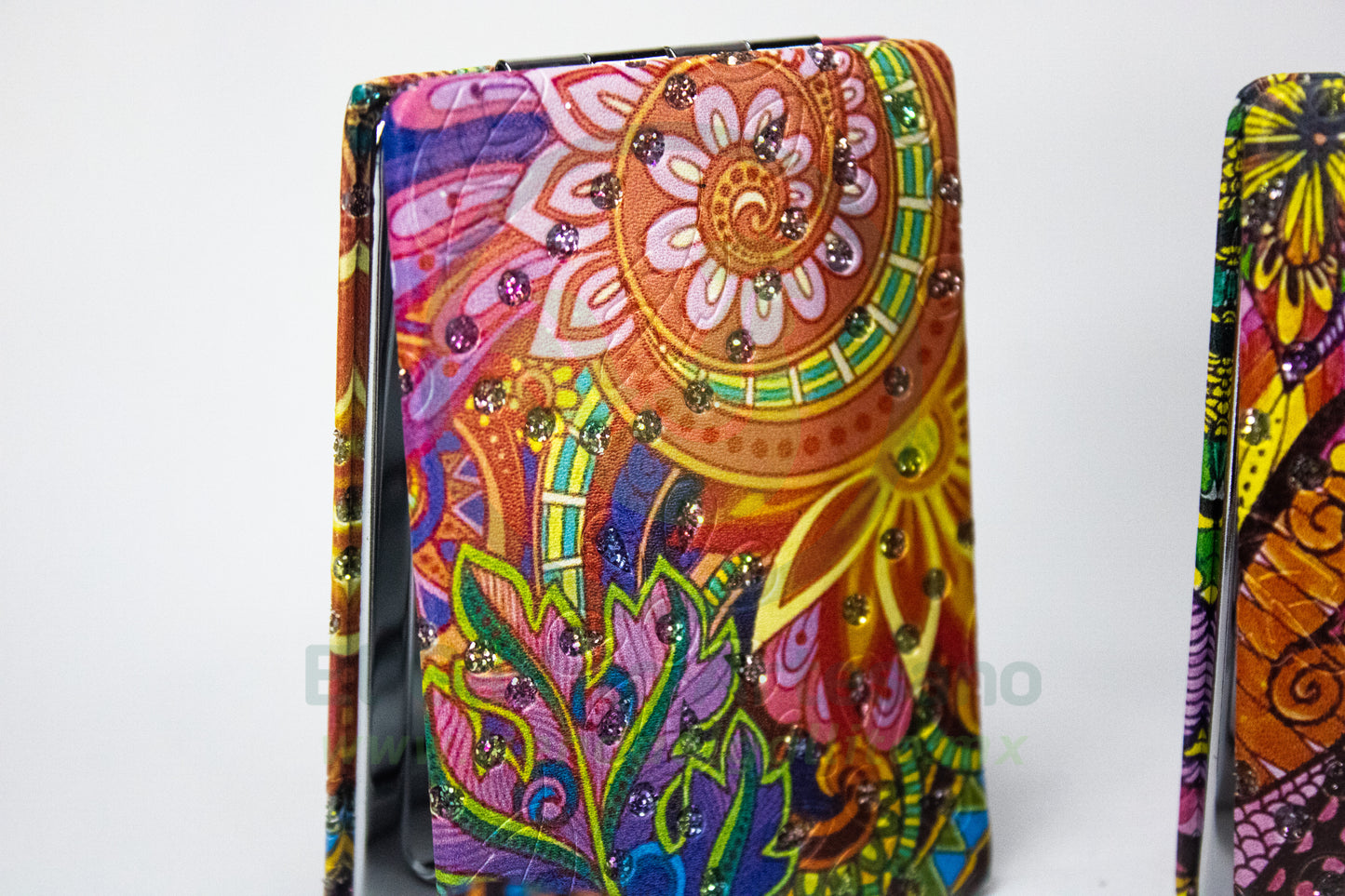 Espejo Cuadrado 25-1 #11 | Mandalas Retro