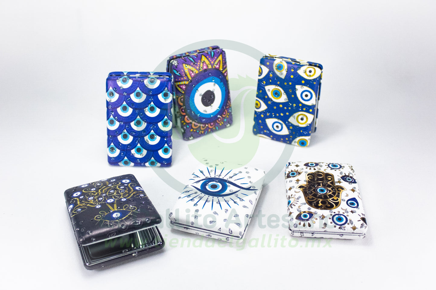 Espejo Cuadrado 25-1  #01 | Ojos Turcos