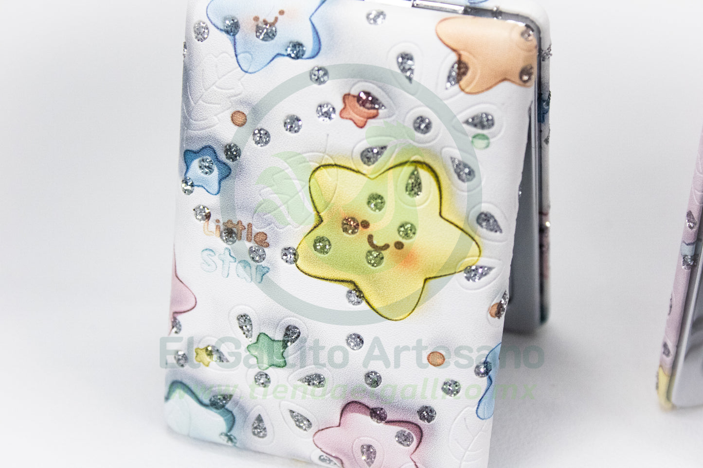 Espejo Cuadrado 25-1 #02 | Corazones Kawai