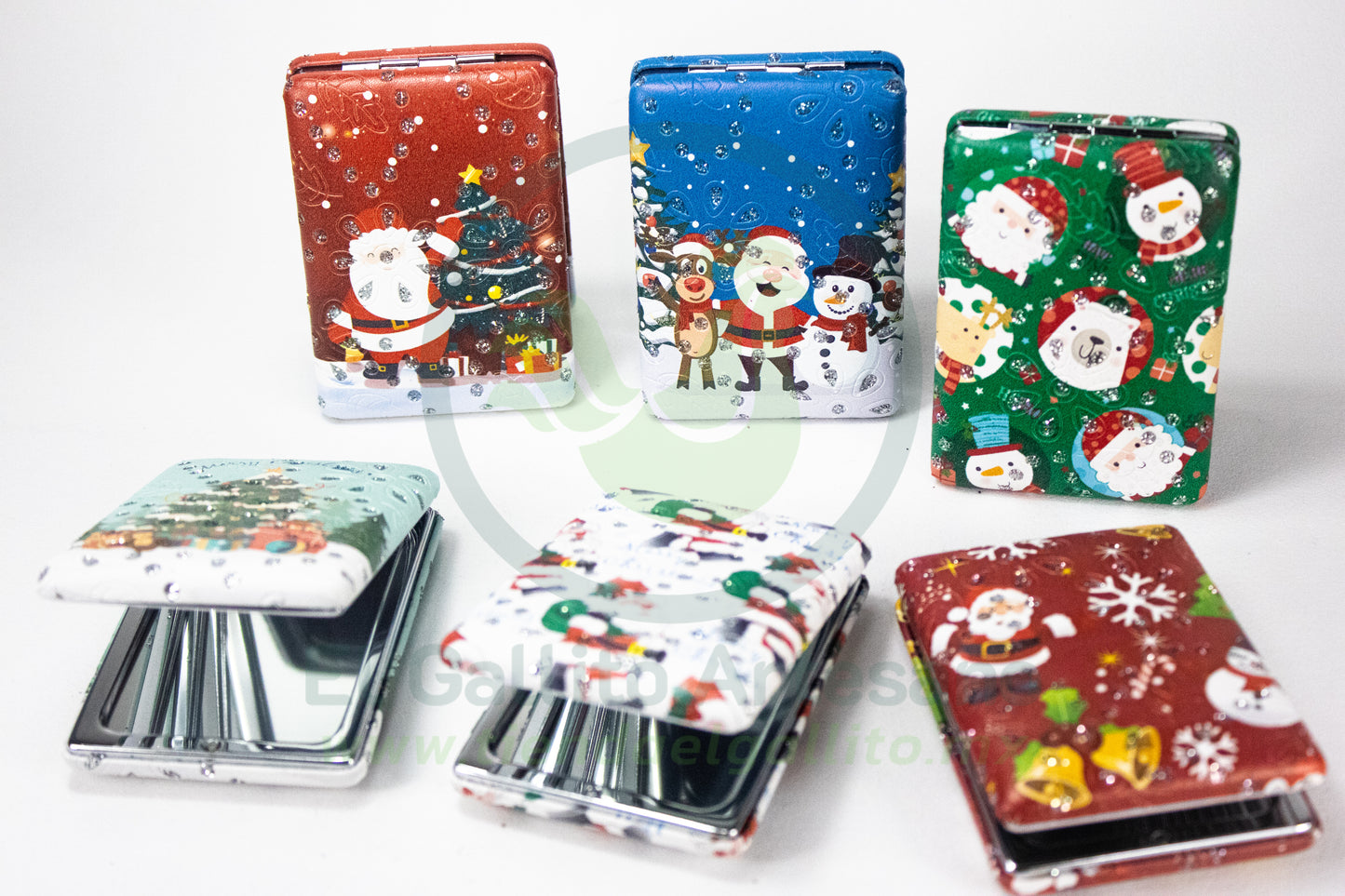 Espejo Cuadrado 25-1 #40 | Navideño