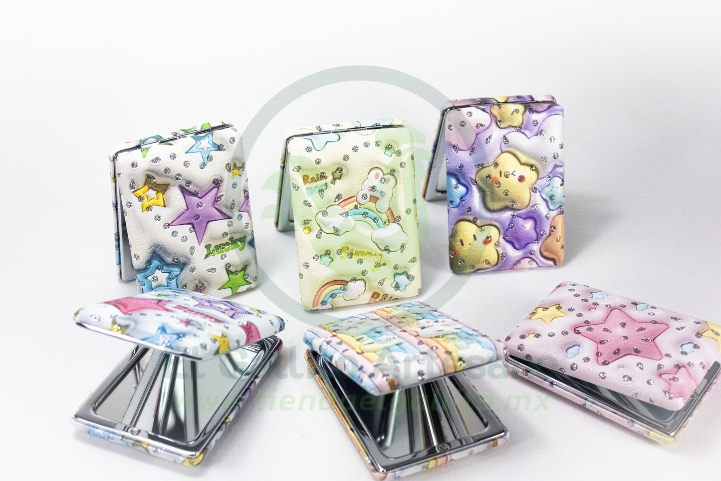 Espejo Cuadrado 25-1 #04 | Estrellas Kawai 2