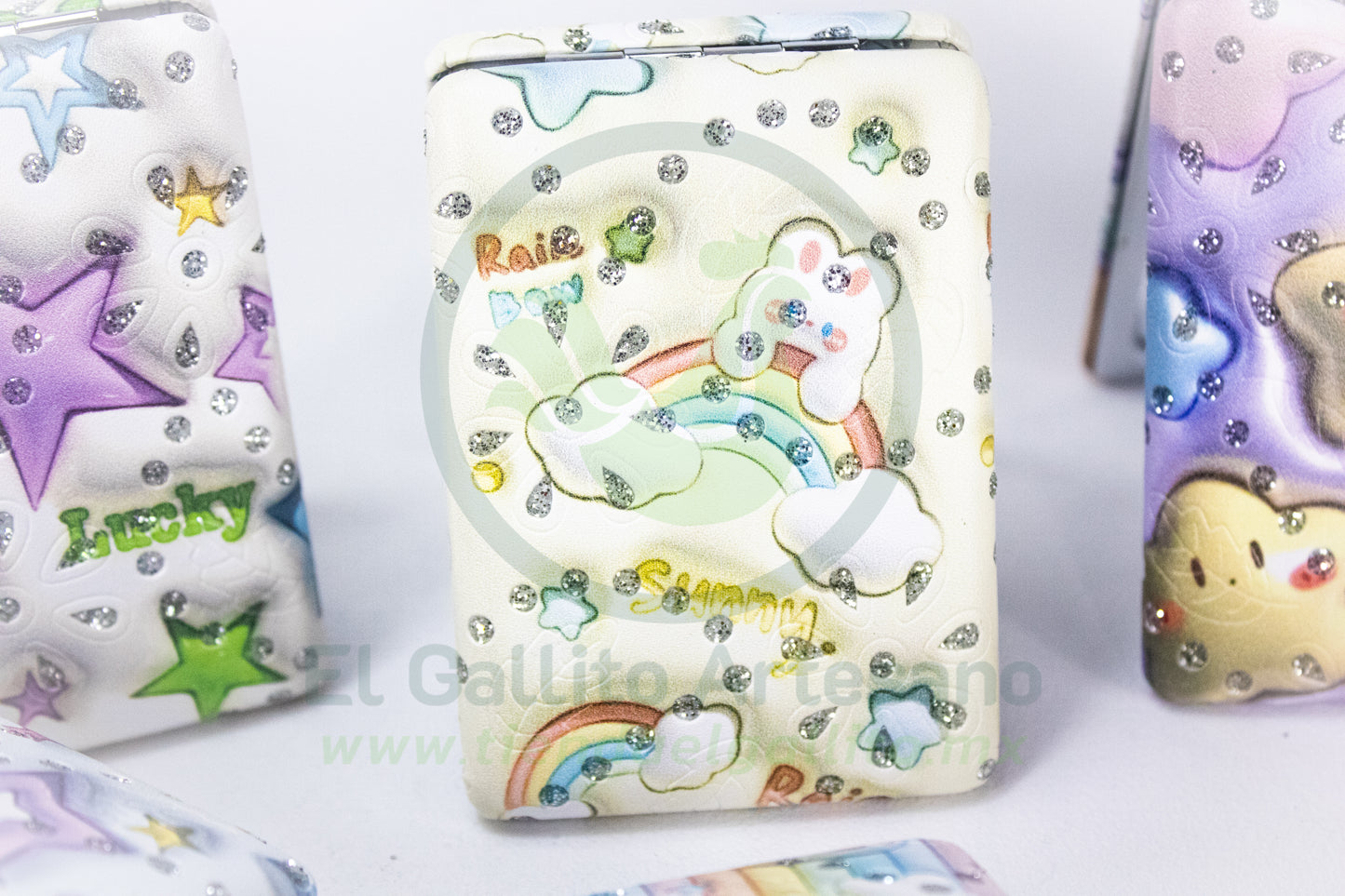 Espejo Cuadrado 25-1 #04 | Estrellas Kawai 2