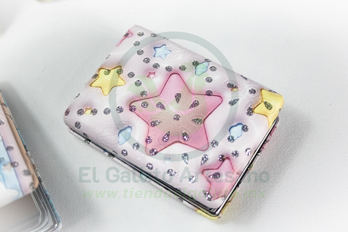 Espejo Cuadrado 25-1 #04 | Estrellas Kawai 2