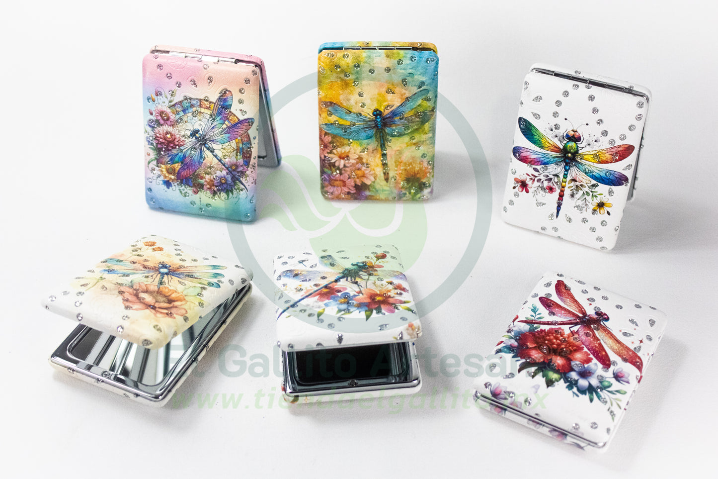 Espejo Cuadrado 25-1 #05 | Colibrí