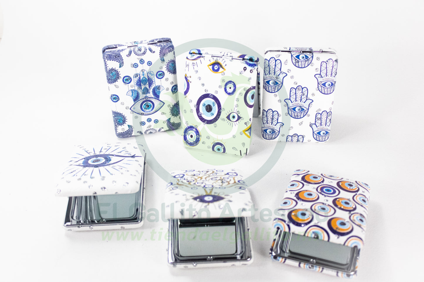 Espejo Cuadrado 25-1 #06 | Blancos Mano de Fátima